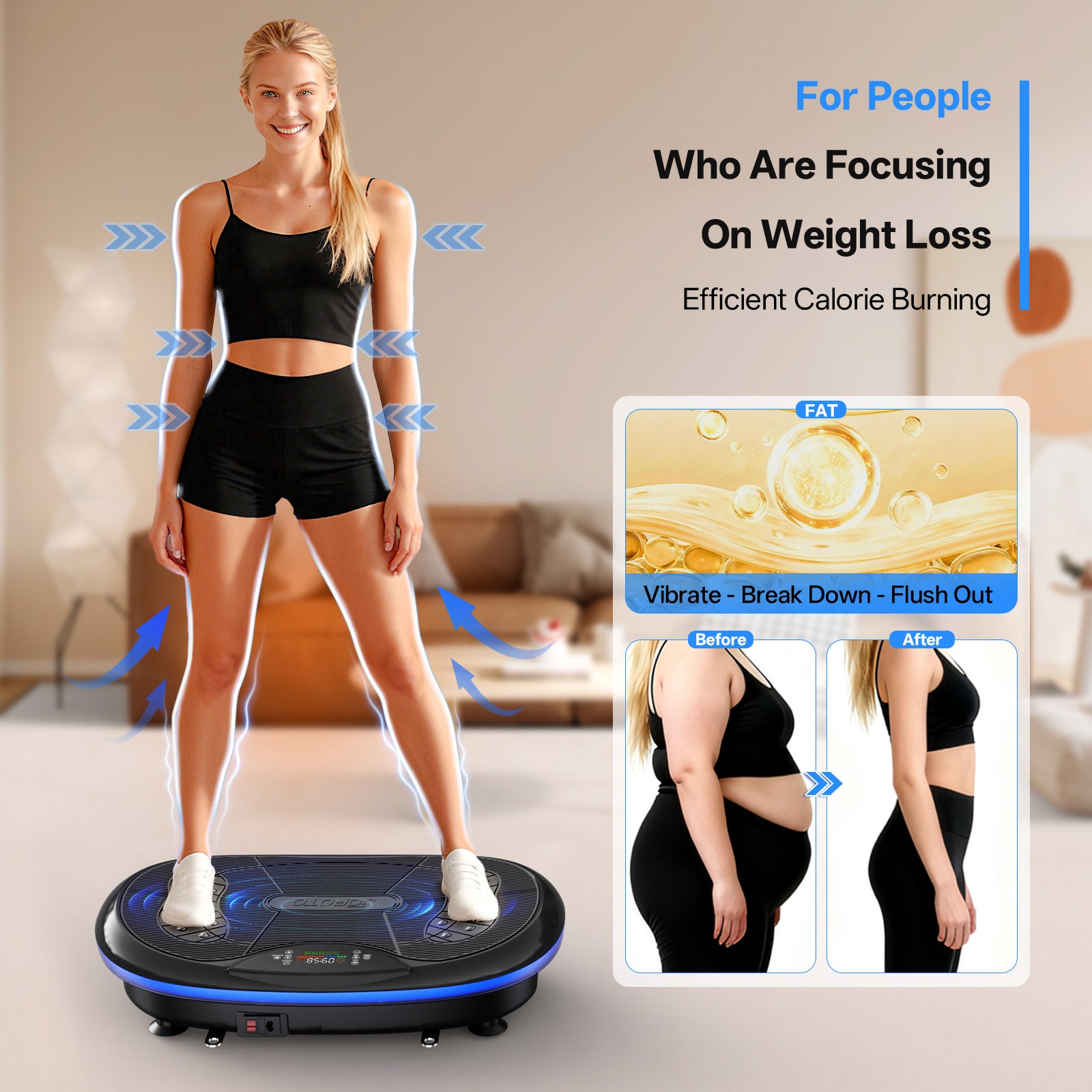 JOROTO JV80 Vibration Plate Machine