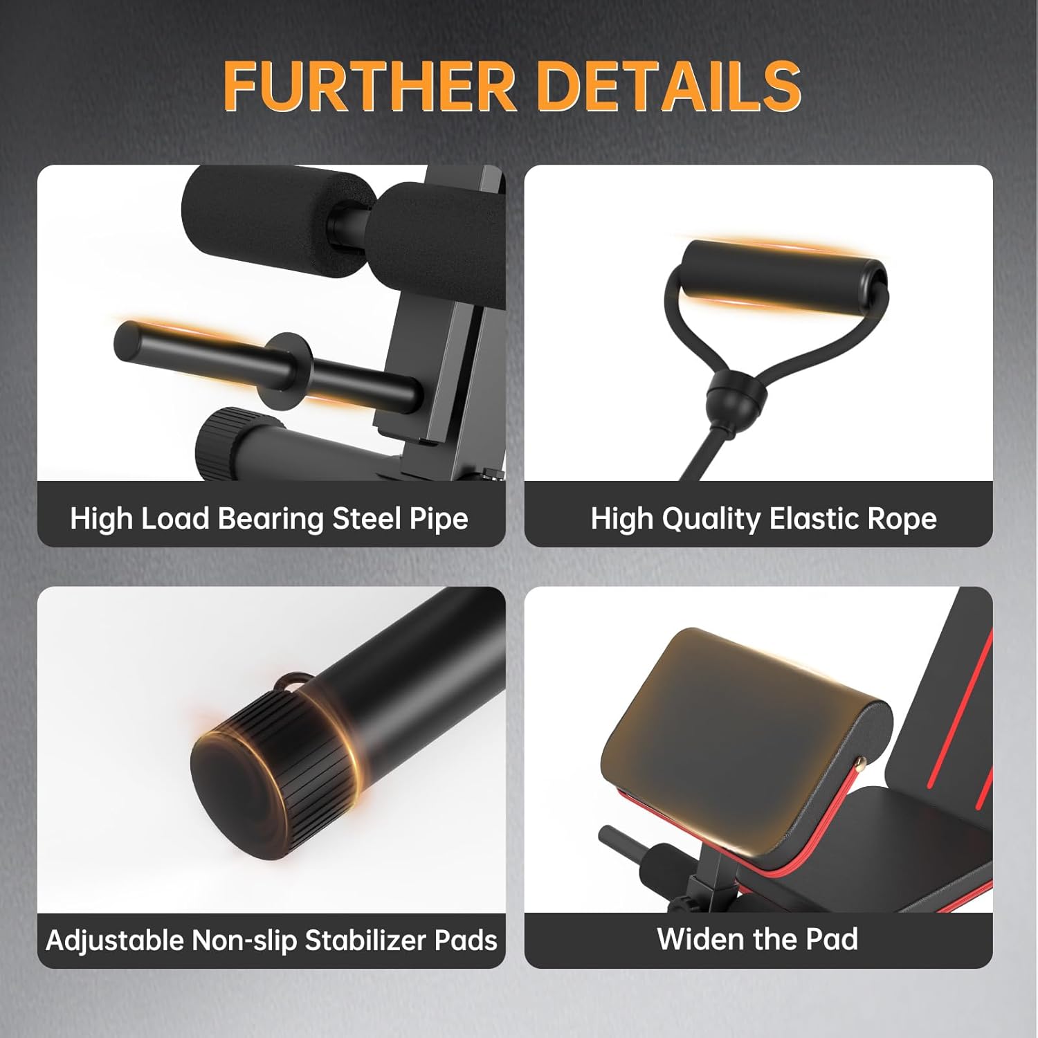 Banc de musculation réglable JOROTO MD55