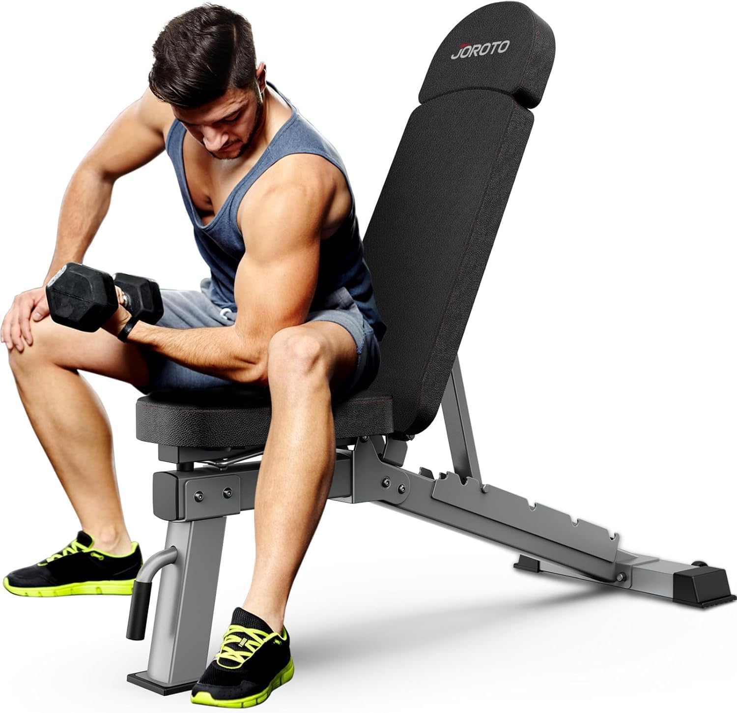 JOROTO MD80 - Banc de musculation réglable Elite
