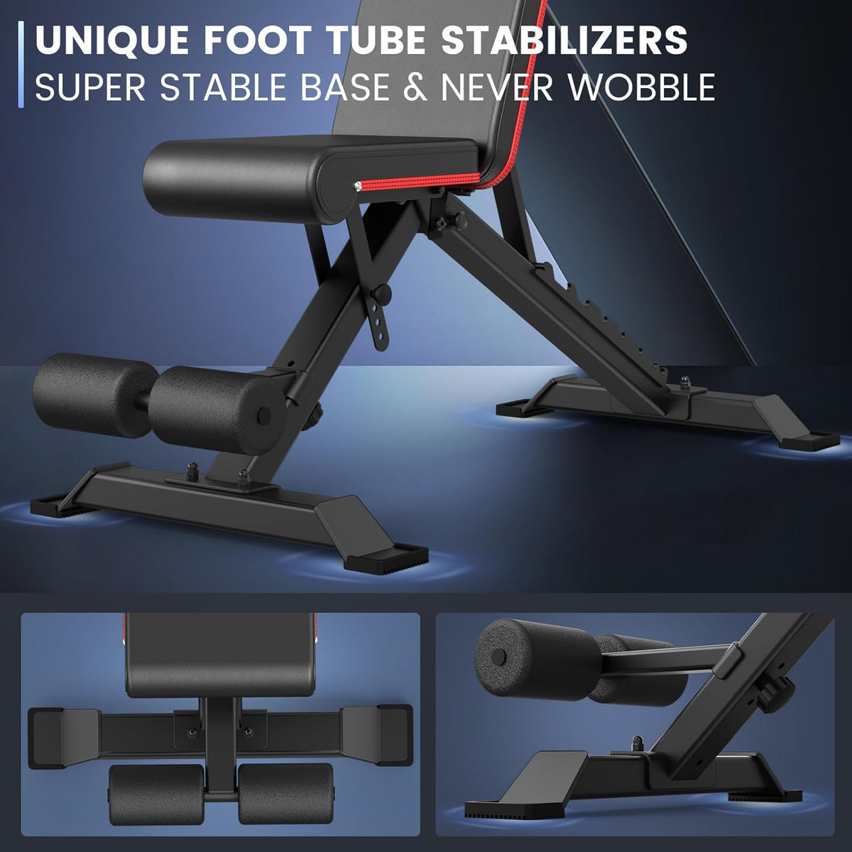PASYOU PA400 Adjustable Workout Bench for Home Gym