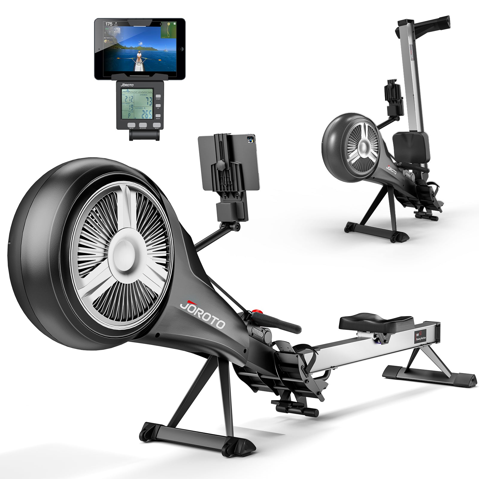 MR60 Patented Dual Resistance Rower Air & Magnetic