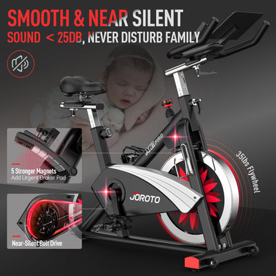 JOROTO X2PRO Bluetooth Stationary Exercise Bike