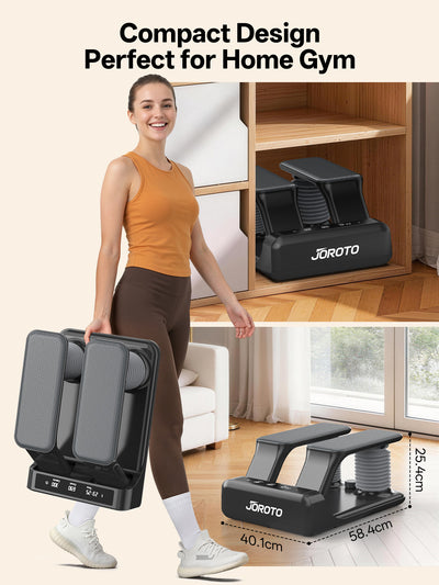 JOROTO JS300 5-Level Adjustable Air Stepper with LED Monitor