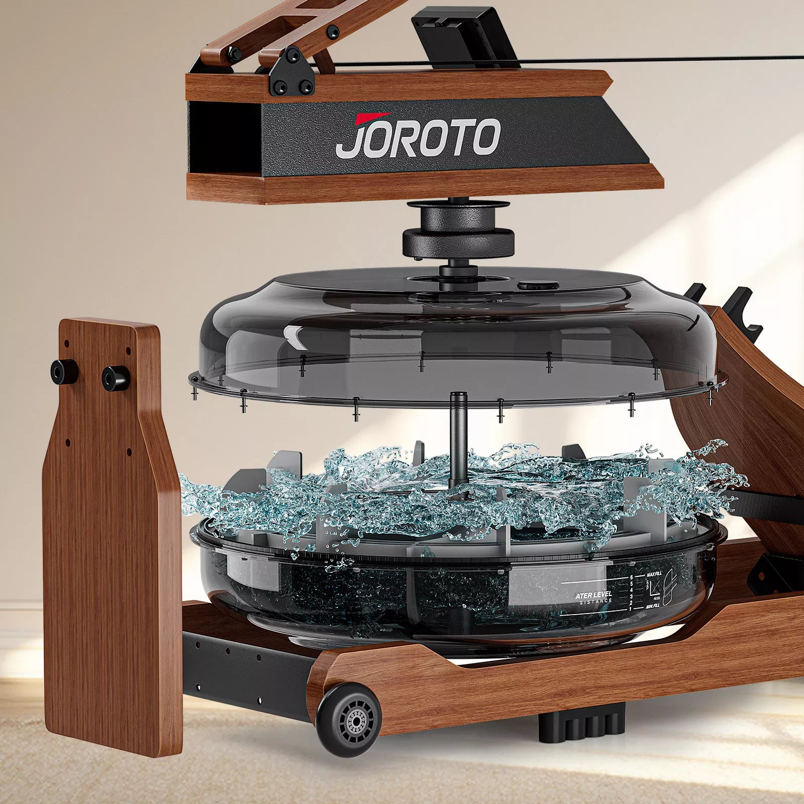 JOROTO MR380 - Luxury Experience Water Resistance Rowing Machine