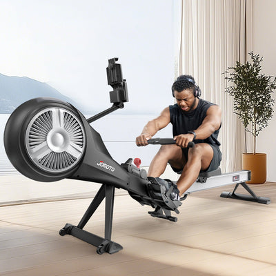 JOROTO MR60 Patented Dual Resistance Rower | Air & Magnetic - Jorotofitness
